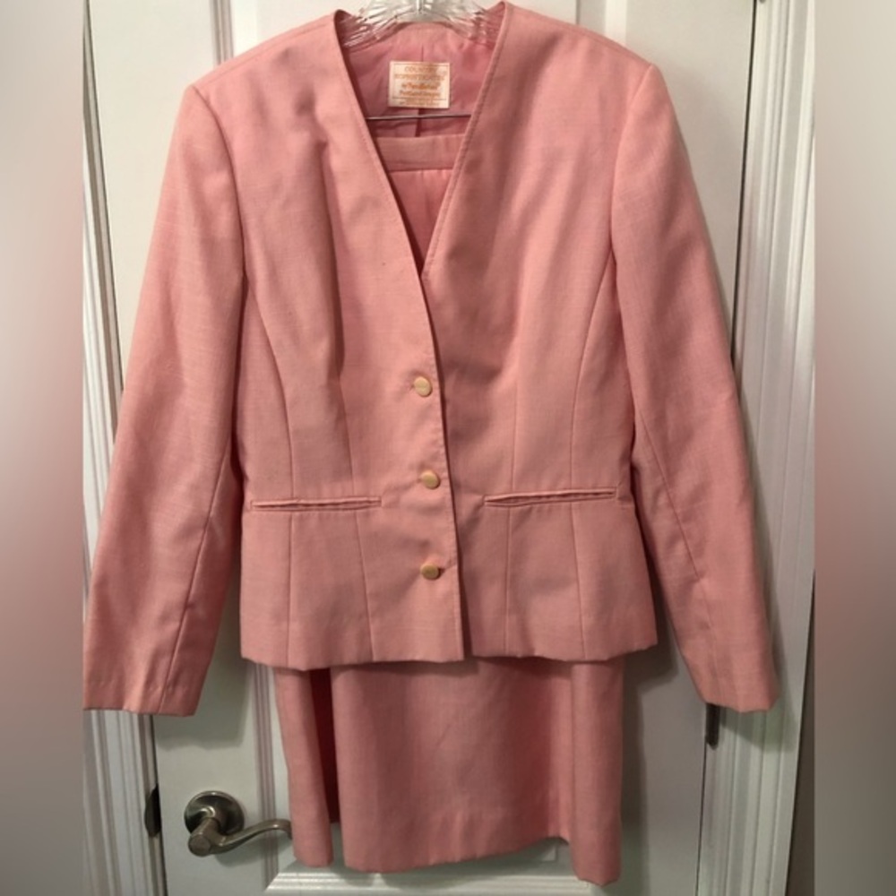 Vintage Pink Suit from Country Sophisticates by Pendleton Size 8